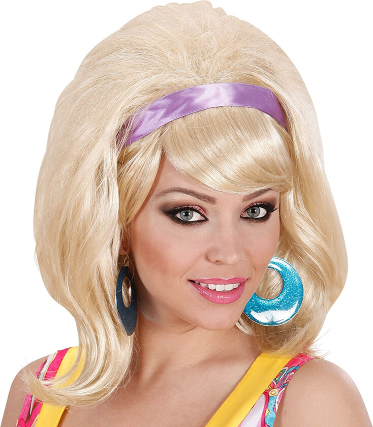 60-talls Blond Parykk - One size