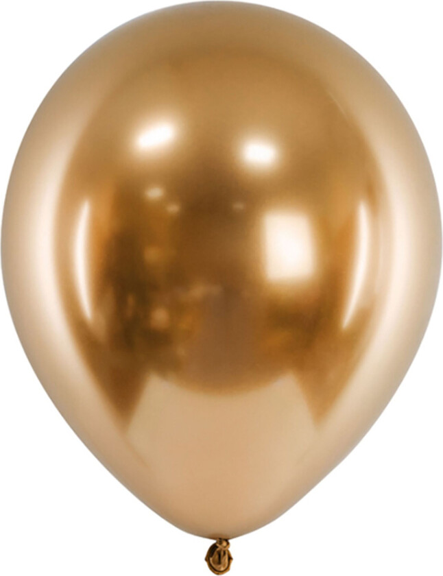 Ballonger Professional Gull Krom - 10-pakning