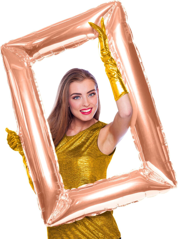 Oppblåsbar Selfieramme Roségull