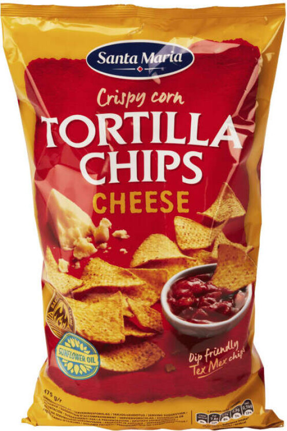 Tortilla Chips Cheese 475g St.Maria