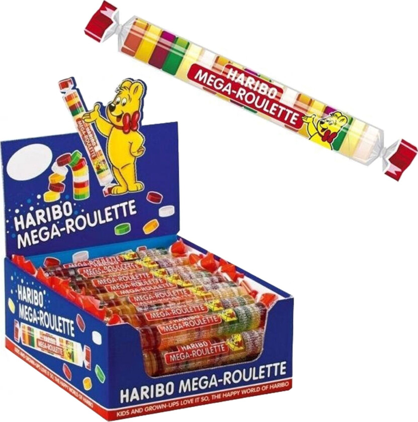 Mega Roulette Fruit Storpakning - 40-pakning