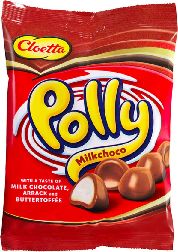Polly Milkchoco Godtepose - 130 gram