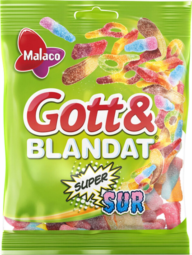 Gott & Blandat Supersur - 130 gram