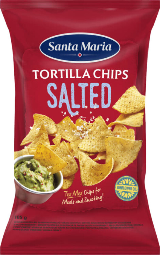 Bilde av Tortilla Chips Salt 185g St.Maria