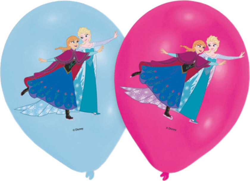 Ballonger Frost/Frozen - 6-pakning
