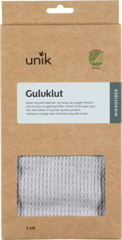 Gulvklut Mikrofiber 50x40cm 1stk