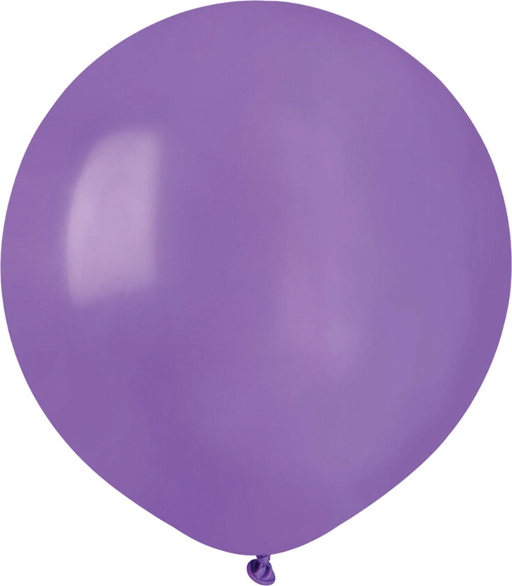 Ballonger Lyselilla Runde Store - 25-pakning