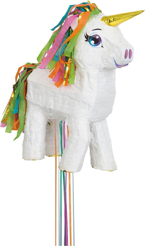 Pinata Enhjørning Gull