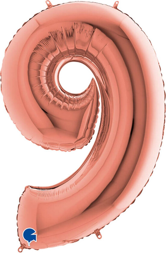 Tallballong Roségull Metallic - Tallet 9