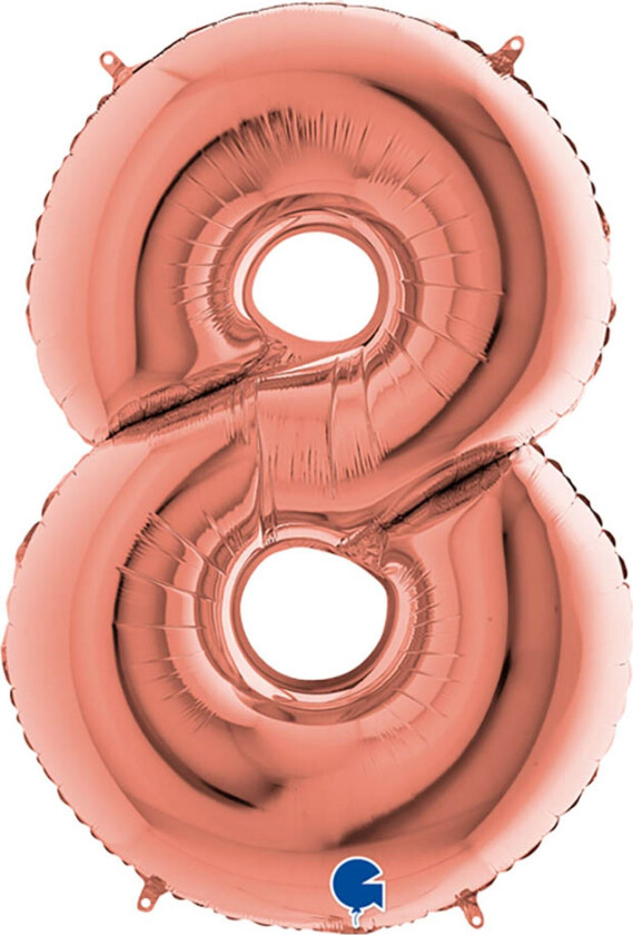 Tallballong Roségull Metallic - Tallet 8