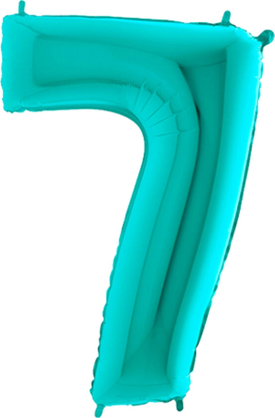 Tallballong Turkis Metallic - Tallet 7