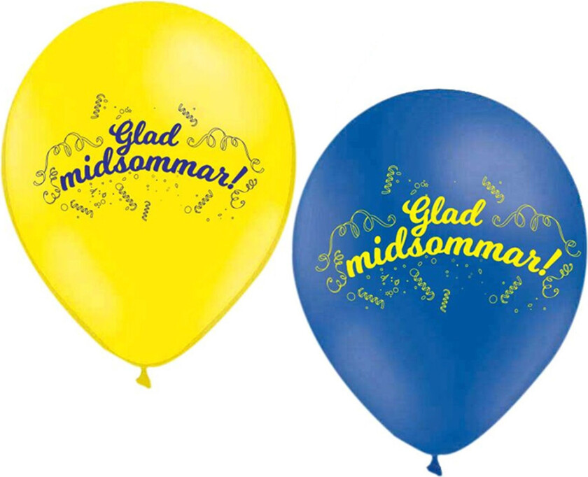 Ballonger Glad Midsommar - 25-pakning