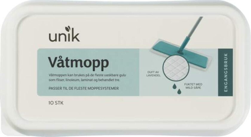 Våtmopp 10stk