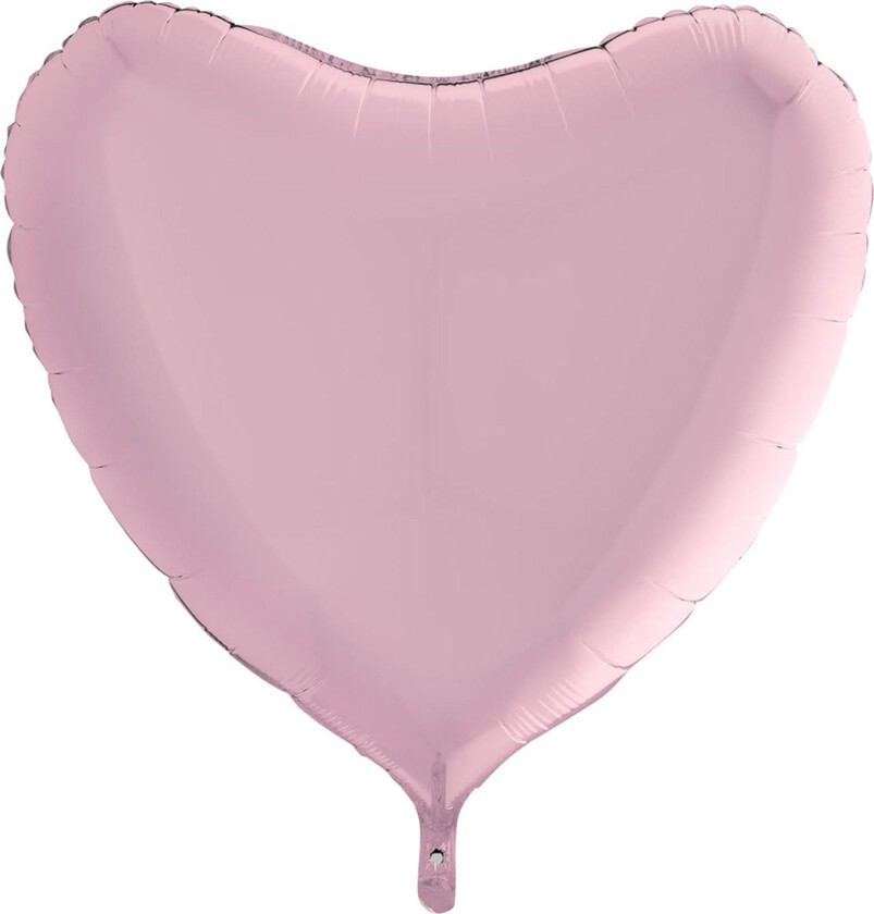 Folieballong Stort Hjerte Rosa