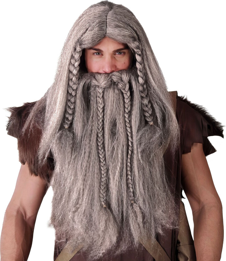 Viking Parykksett - One size