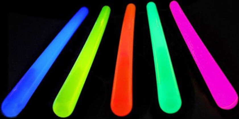 Jumbo Glowsticks Lange - 10-pakning
