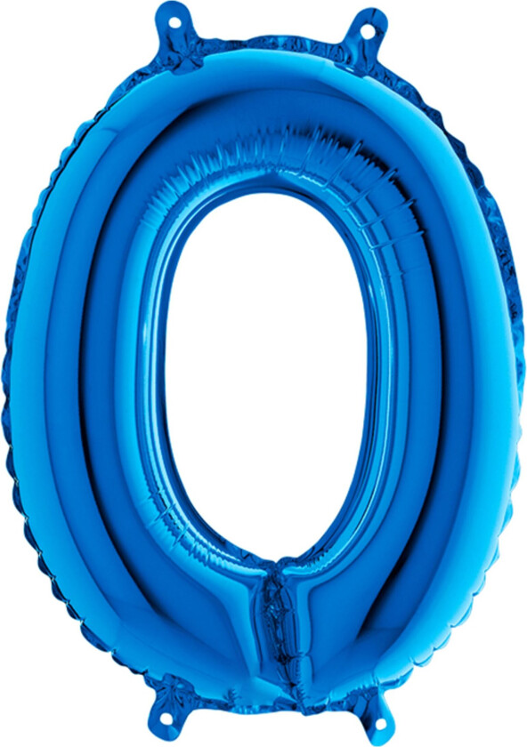 Tallballong Mini Blå Metallic - Tallet 0