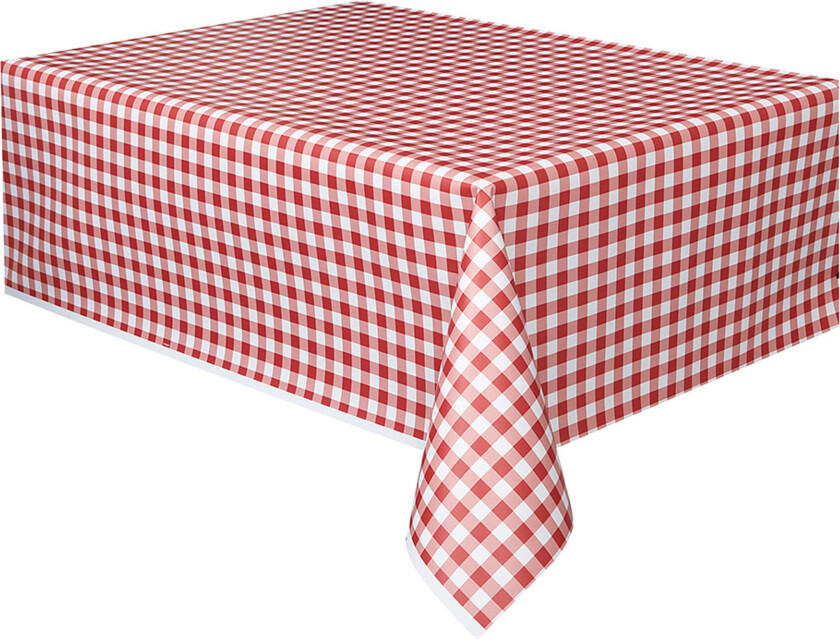 Plastduk Rødrutete