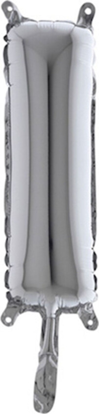 Bokstavballong Mini Sølv - Bokstav I