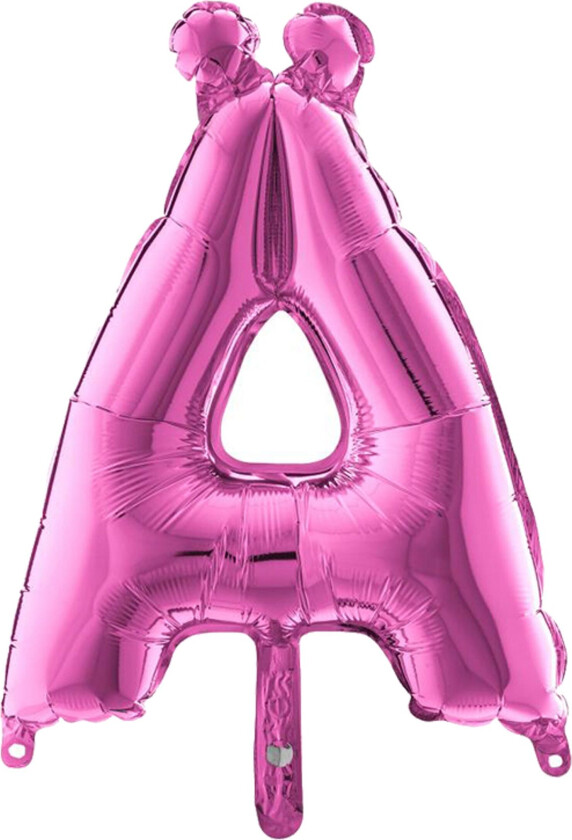 Bokstavballong Mini Rosa - Bokstav Ä