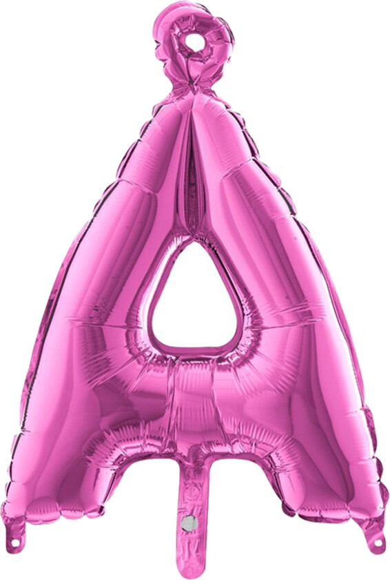 Bokstavballong Mini Rosa - Bokstav Å