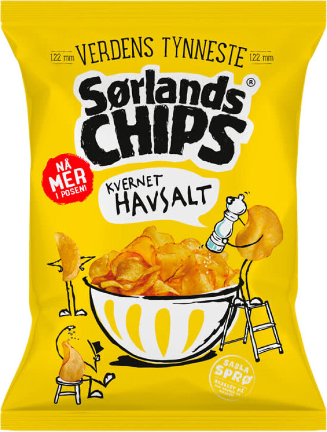 Havsalt 260g Verdens Tynneste