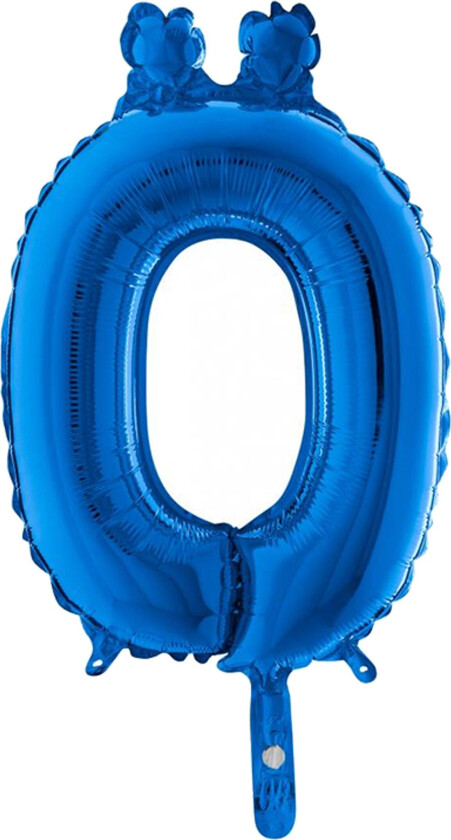 Bokstavballong Mini Blå - Bokstav Ö