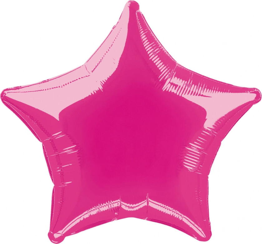 Folieballong Rosa Stjerne