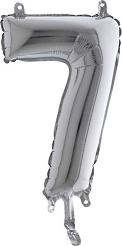 Tallballong Mini Sølv Metallic - Tall 7