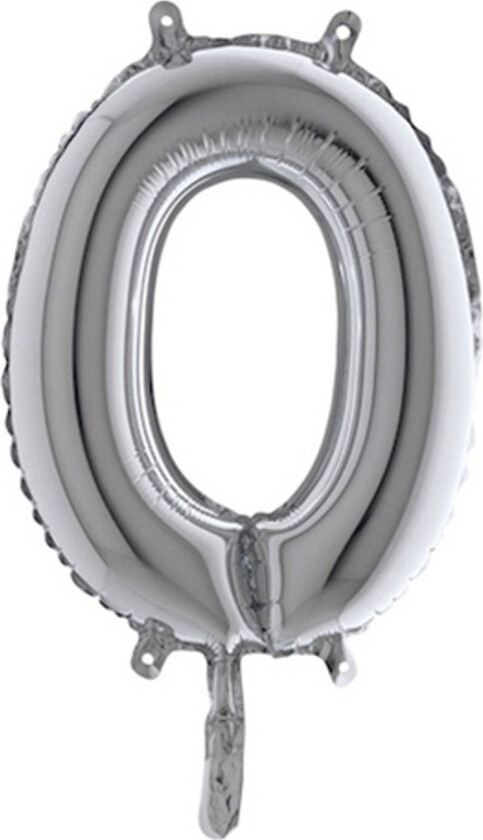 Tallballong Mini Sølv Metallic - Tall 0