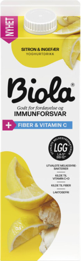 Biola Sitron/Ingefær 1000g