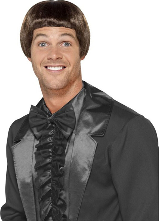 90-talls Bolleklipp Parykk - One size