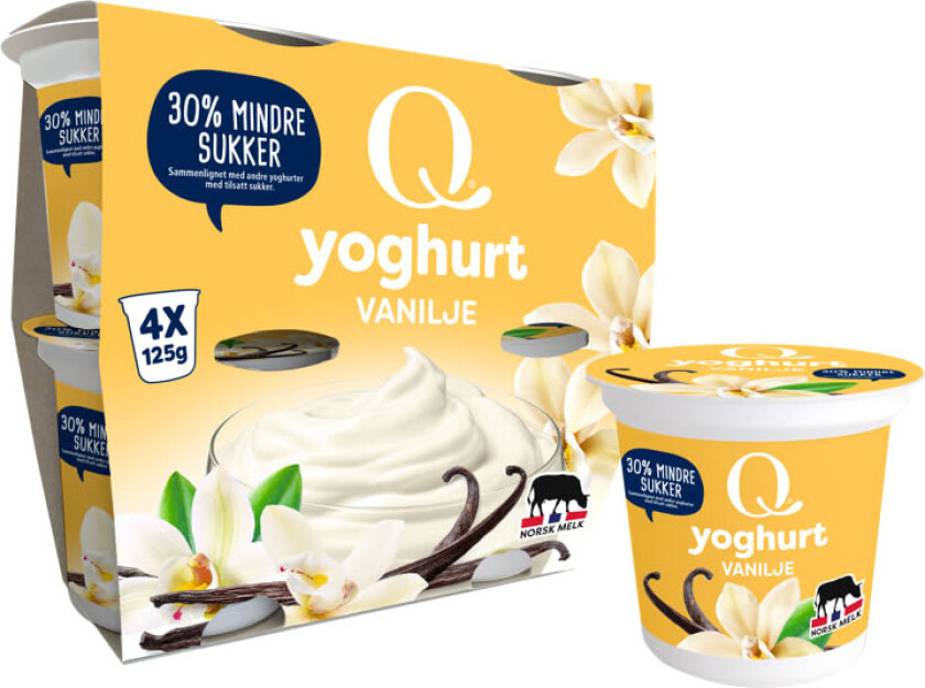 Yoghurt Vanilje 125g