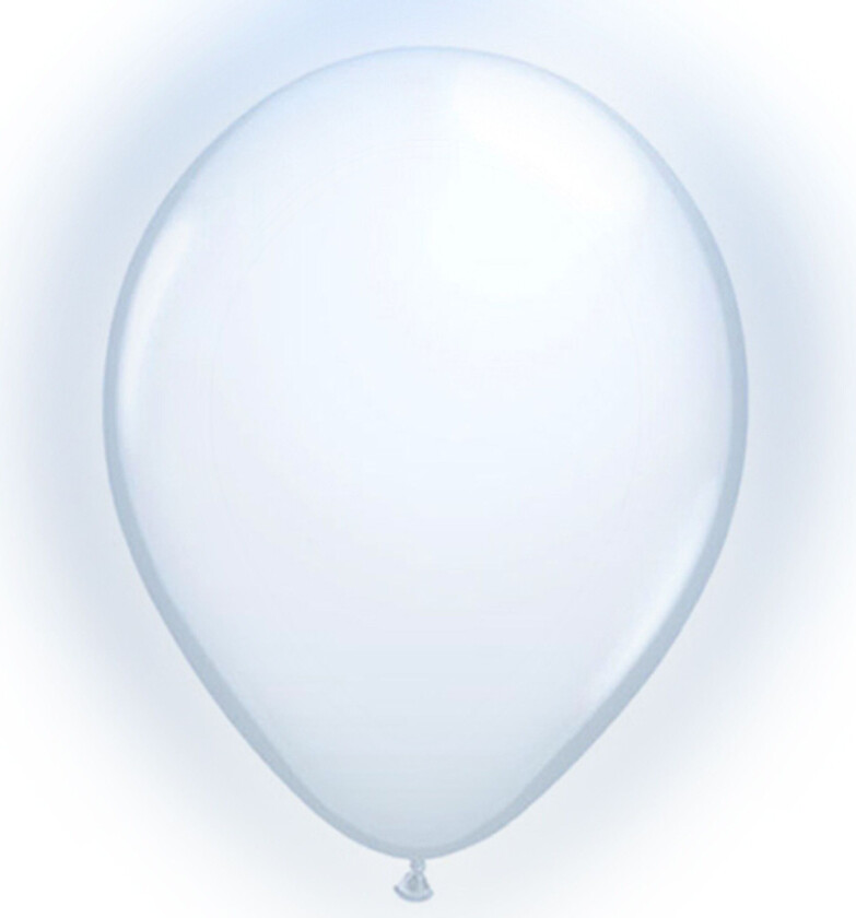 LED-Ballonger Hvite - 15-pakning