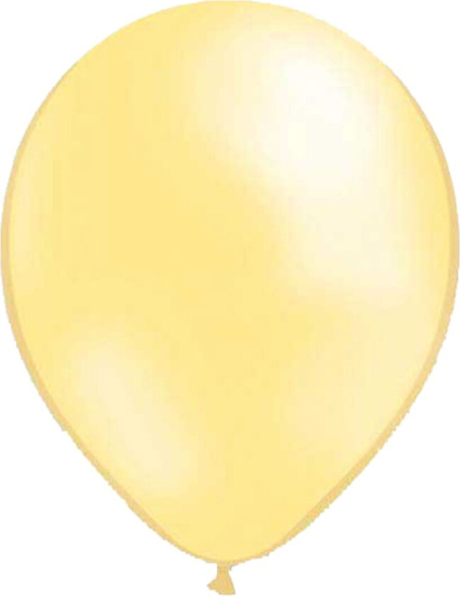 Ballonger Metallic Elfenben - 50-pakning