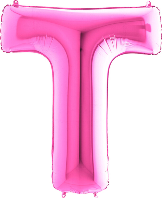 Bokstavballong Rosa - Bokstav T