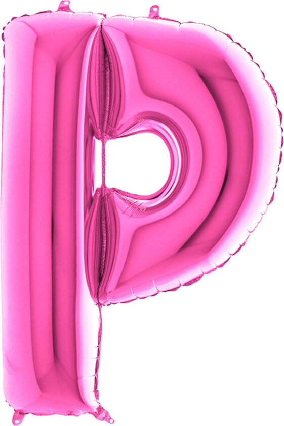 Bokstavballong Rosa - Bokstav P