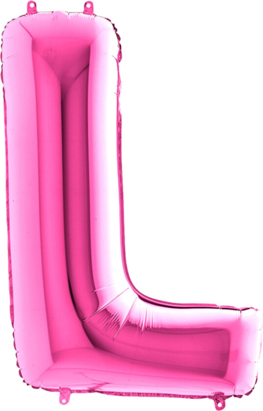 Bokstavballong Rosa - Bokstav L