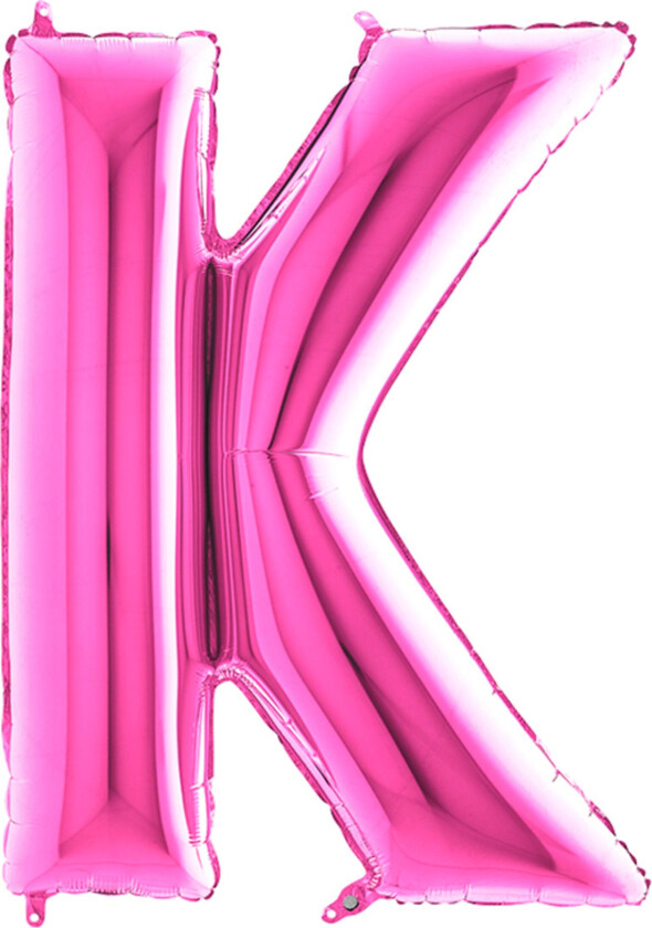 Bokstavballong Rosa - Bokstav K