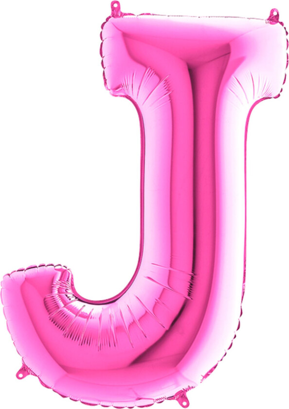 Bokstavballong Rosa - Bokstav J