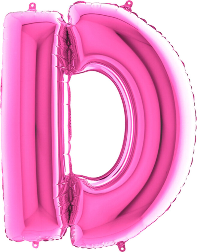 Bokstavballong Rosa - Bokstav D