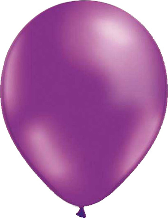 Ballonger Lilla Metallic - 10-pakning