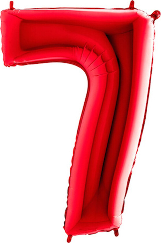 Tallballong Rød Metallic - Tall 7