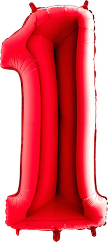 Tallballong Rød Metallic - Tall 1