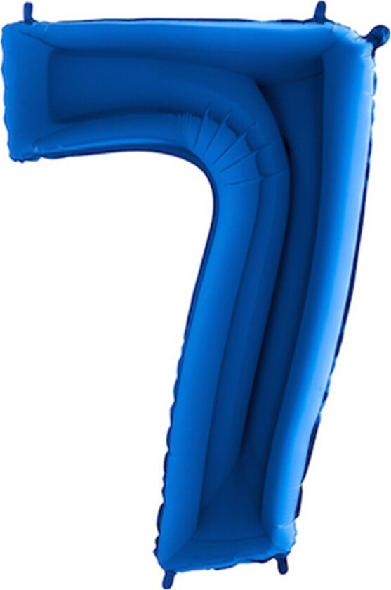 Tallballong Blå Metallic - Tall 7