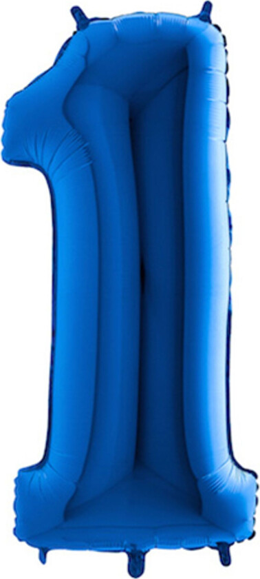 Tallballong Blå Metallic - Tall 1