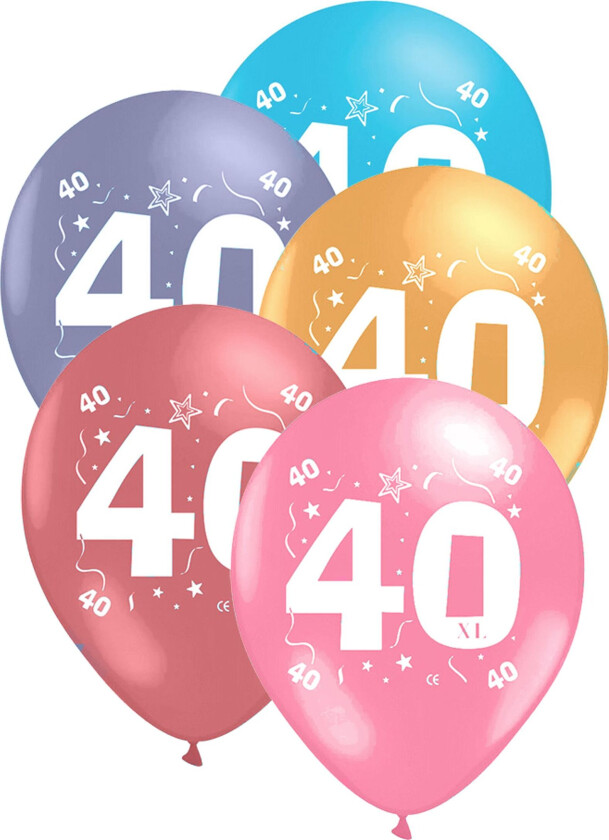 Tallballong Latex 40 - 10-pakning