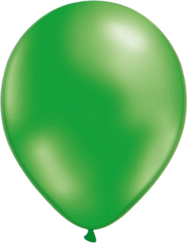 Ballonger Grønne Metallisk - 100-pakning