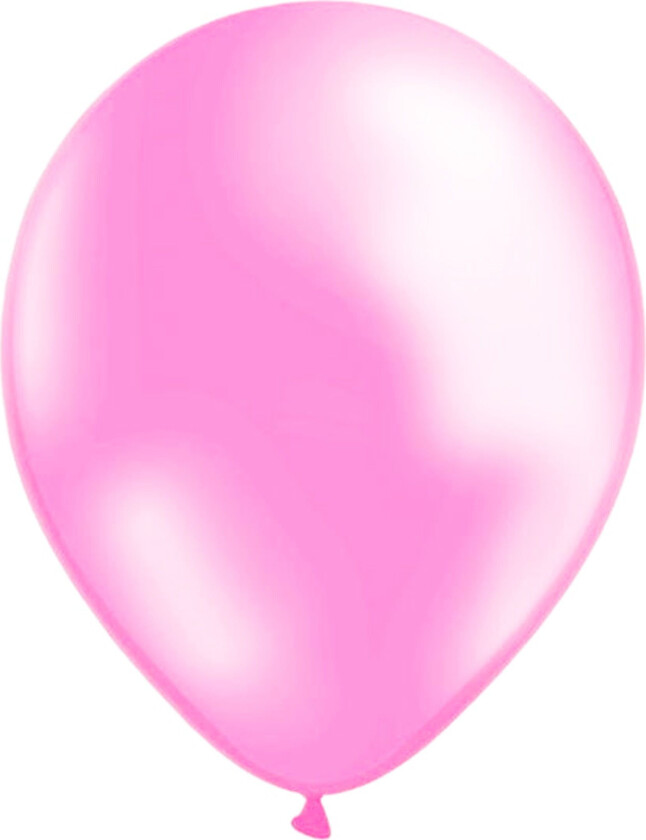 Ballonger Rosa Metallic - 10-pakning