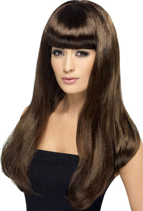 Babelicious Brun Parykk - One size